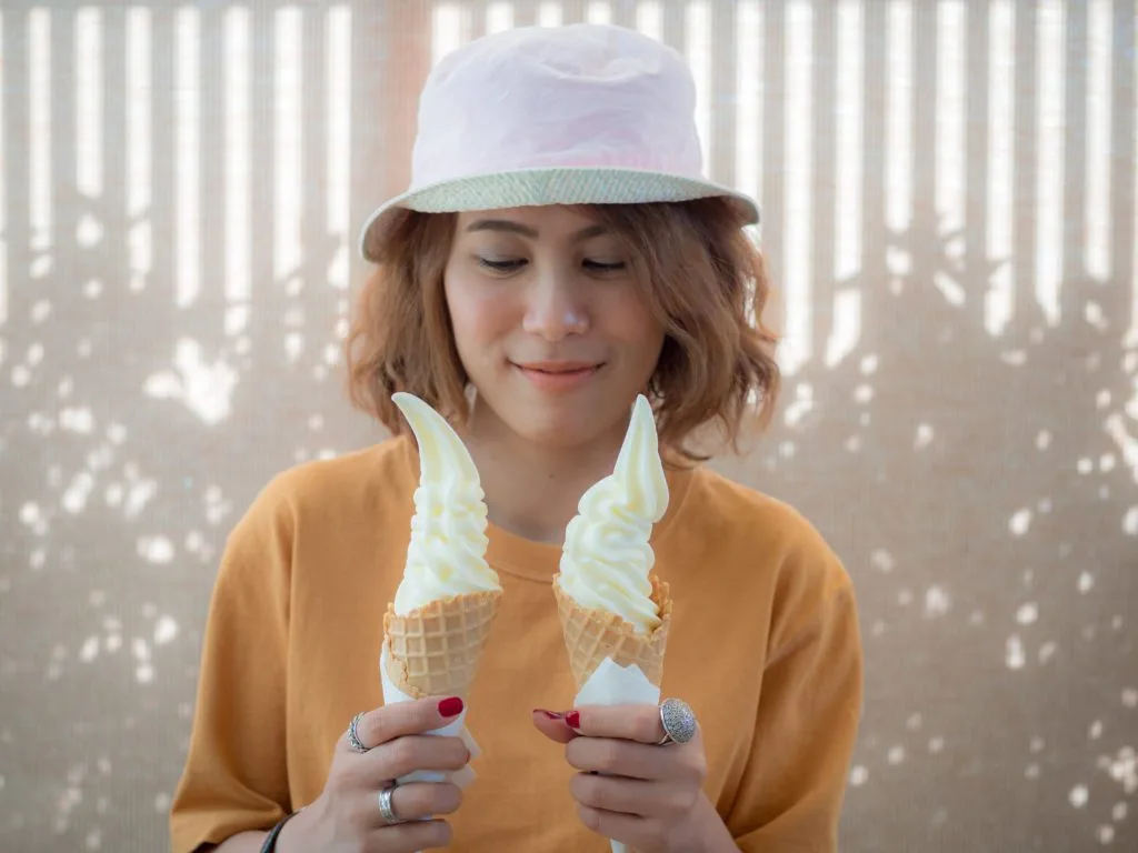 Vanilla ice cream