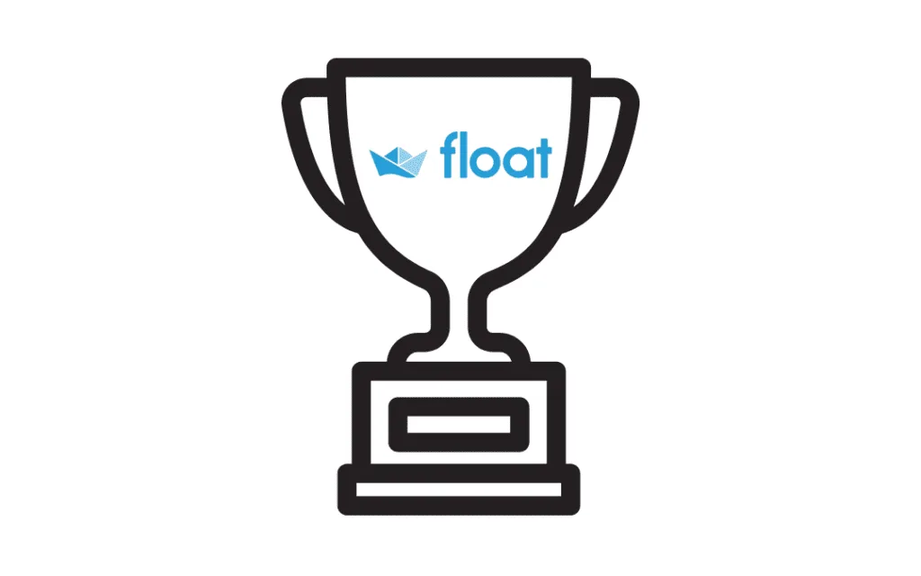 Trophy with Float Logo
