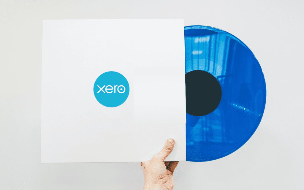 Vinyl cover of Xero accounting