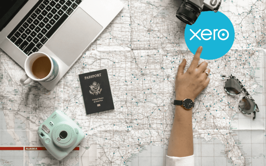 Pointing out Xero on a map